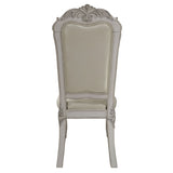 Ivory and Bone White Tufted Side Chair B062P209249