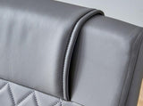 Modern Dining Chairs with Faux Leather Padded Seat Dining Living Room Chairs Upholstered Chair with W1151P490192