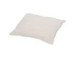 Distinctive Cotton Canvas Hanging Rope Chair with Pillows Beige 58301688