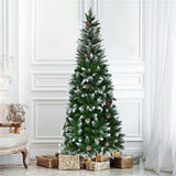 5 Feet Artificial Christmas Tree with Pine Cones 70561720