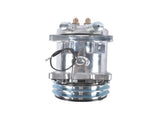 A/C Compressor with Clutch w/2-Groove Pulley Replacement for Sanden 508 Style V-Belt HC5003C 77190859