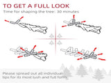 5' Artificial Pencil Christmas Tree, Slim Xmas Tree with 294 Realistic Branch Tips and Plastic 41225111