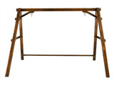 188*135*170cm 600lbs Fir Suitable For 4ft Swing Chair Wood Swing Frame Carbonized Color 15911757