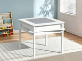 2 in 1 Detachable Kids Building Block Table, 606056.5cm MDF Dual-Purpose Activity Play Desk with 13361653