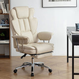 Office Chair, Big and Tall Executive Office Chair with Footrest, Leather Computer Chair, Ergonomic W2367P212099