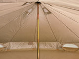 4m 4-6 Person 4 Season Waterproof Oxford Yurt Camping Tent with Galvanized Steel Frame 40814516