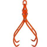 VEVOR Timber Claw Hook, 28 inch 4 Claw Log Grapple for Logging Swivel Steel Log Lifting T3342P311741