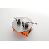 Shower System with Shower Head, Hand Shower, Slide Bar, Bodysprays, Shower Arm, Hose, Valve Trim, W2287141179