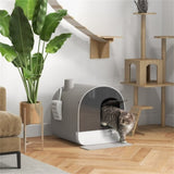 ZNTS Fully Enclosed Cat Litter Box/Cat Litter Box 18970422