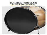 Full Size Adult Drum Set 5-Piece Champagne with Bass Drum, two Tom Drum, Snare Drum, Floor Tom, 16" 20420021