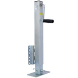 Heavy Duty Trailer Jack, Fixed Mount Jack w/Drop Leg, 28.6 in. of Lift, Max Load 2,500 Lbs W46567477