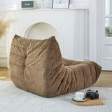 ZNTS Floor sofa Bean Bag Chair for Adults Fireside Bean Bag Lounger Memory Foam Chair for Home, office, W2733P206002