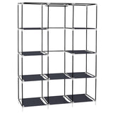 ZNTS 67" Portable Closet Organizer Wardrobe Storage Organizer with 10 Shelves Quick and Easy to Assemble 09015276