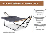 Double-Barrel Stand Only, Heavy Duty Iron Frame for Alls, Easy Assembly 73338427