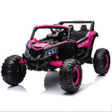 ZNTS 12V Ride On Car with Remote Control,UTV ride on for kid,3-Point Safety Harness, Music Player W1396P146845