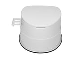 Portable Toilet with Non-slip insert Grey 74252362