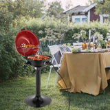 Electric BBQ Grill with Stand, Portable Double Layer Indoor/Outdoor Electric Grill for Indoor & 97031454