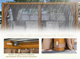 Outdoor retractable pergola 27908898