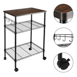 ZNTS 3-Tier Kitchen Utility Cart 89585769