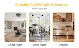 Extended Seat Cushion PU Dining Chair Set - Four Pieces,Ergonomic Design.Smooth line design,Integral W1151P245736