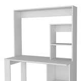 Maine Desk With Hutch and Shelves B070P188815