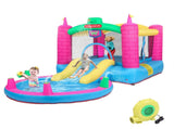 Inflatable Bounce House, Climbing Wall, Large Jumping Area, Ideal Kids Jumper 65557388