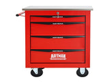 4 Drawers Multifunctional Tool Cart with Wheels,Metal Rolling Tool Cart Storage for Garage Workshop 52077062