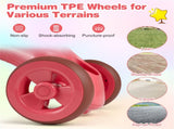 Toddler Tricycle for 3-5 Years - Stable Triangular Structure, Front & Rear Storage Baskets 23881021