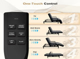 Electric Lift Bed for Seniors - Wired Remote Control with One-Touch Backrest Lift & Leg Lowering, 71117755