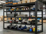 Heavy Duty Garage Shelving Units 72"H59"W24"D, 5-Tier Steel Adjustable Metal Storage Shelves,3000 21899086