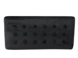 Metal Bench Velvet Seat, Multiple Colors 35911001