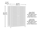 Storage Cabinet, White finish B356P494547