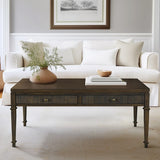 Fluted 2-drawer Coffee Table B035P148427