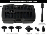 4-in-1 pond filtration pump with fountain and disinfection equipment, etc 84791620