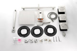 Shower System with Shower Head, Hand Shower, Slide Bar, Bodysprays, Shower Arm, Hose, Valve Trim, 09369555