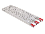 Aluminum 7.5' Folding Loading Ramp Lawnmower ATV Truck Motorcycle Ramp Bike 76401197