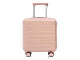 20 Inch ABS Hard Shell Travel Checked Luggage - Scratch Resistant Surface Four Multi-Directional W2787P437160