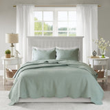 Full/Queen 3 Piece Reversible Scalloped Edge Quilt Set B03597531