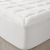 Overfilled Plush Hypoallergenic Down Alternative Waterproof Mattress Pad B03597678