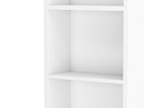 Standing 5 Compartments 1 Drawer 1 Door MDF Barber Cabinet White 67610212