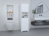 Brighton 1-Shelf Linen Cabinet White B06280090