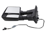Power Heated SMOKE Turn Signal Light For 99-07 Ford F250 Super Duty Tow Mirrors 56498561