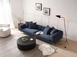 Round Coffee Table side Table for Living Room Fully Assembled Black W87649643