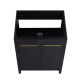 24 Inch Freestanding Bathroom Vanity -BVB09224BCT W999P182010