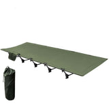 ZNTS Ultralight Portable Folding Bed - Durable Aluminum Alloy Design for Seamless Camping, Hiking & 39822429