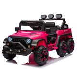 ZNTS 24V Ride On Large PickUp Truck car for Kids,ride On 4WD Toys with Remote Control,Parents Can Assist W1396134563