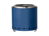 7.1*7.1*9.7in smokeless fire pit blue 41002080