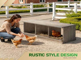 Nesting Boxes for Chickens, Wooden Chicken Nesting Box, Laying Eggs Nest Box for Chickens Hens 36622746
