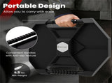 Rolling Tool Creeper PP PVC Storage Caddy with 360&deg Swivel Casters 30LBS Capacity 32768420