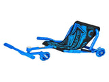Blue Ride-On Drift Scooter for Kids Ages 4, 132 lbs Load Capacity, Smooth Rolling on Any Hard 59066003